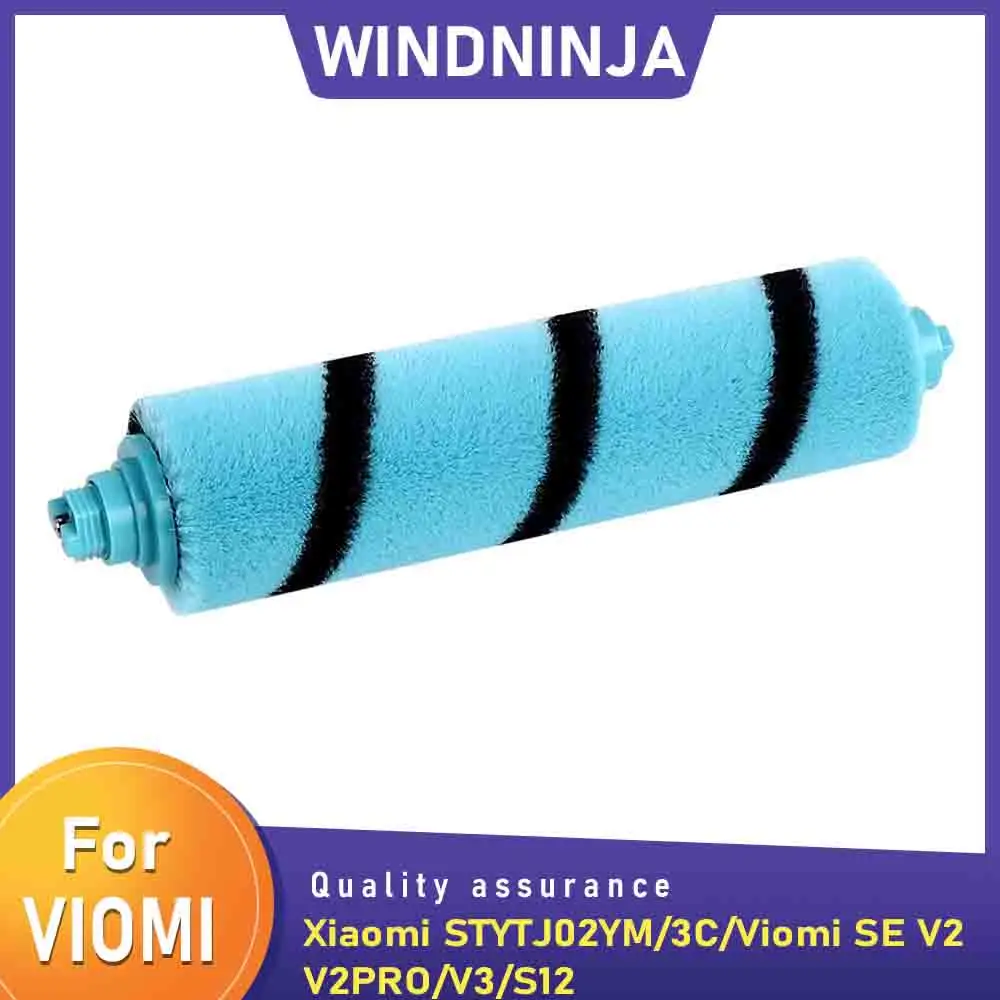 Spazzola a rullo morbido rimovibile per Xiaomi STYTJ02YM/3C/Viomi SE V2 V2PRO/V3/S12 Spazzare Robot Aspirapolvere Spazzola rotante