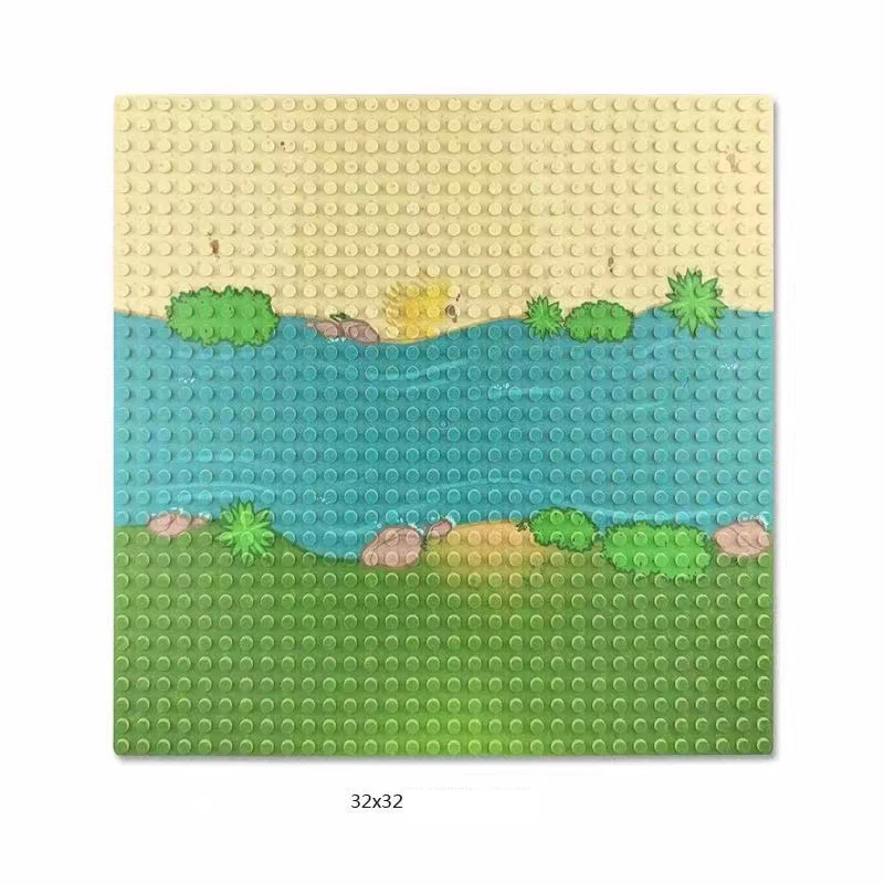 Grondplaten 32x32 16x32 Dots Klassieke Basisplaten MOC Bricks Stad Afmetingen Bouwstenen Figuren Constructie speelgoed