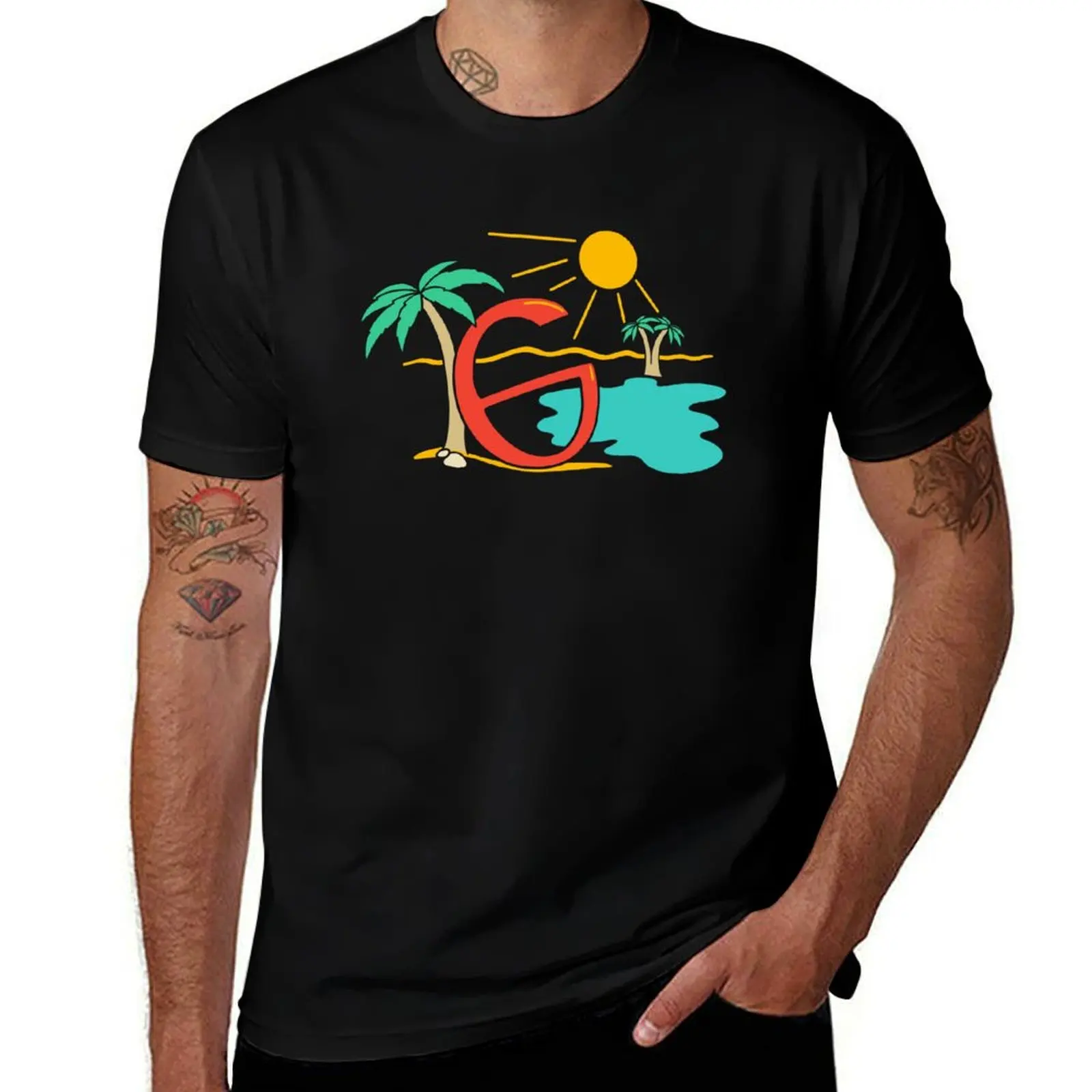 Schwa on Holiday - Never Stressed - Isstgeschichte - Linguist T-Shirt Graphic Print Short Sleeve T-Shirt