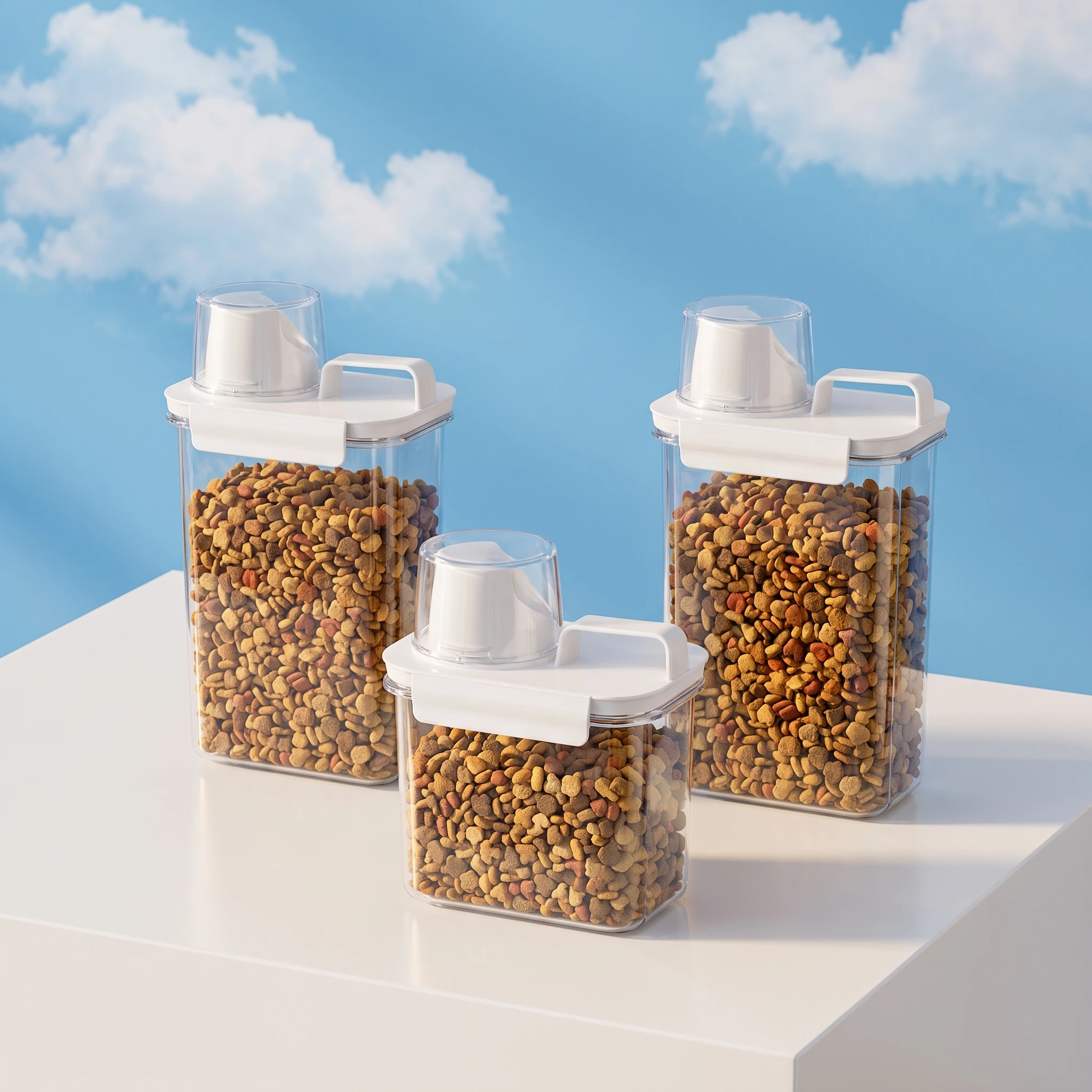 Large Airtight Pet Food Contai - огляд і ціна Food Storage No Pantry