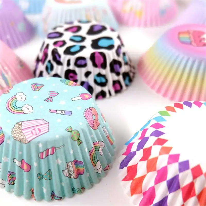 Baking Oil-proof Paper Convenient Attractive Design Stylish Popular Choice Functional Highly Recommended Cake Cup Durable