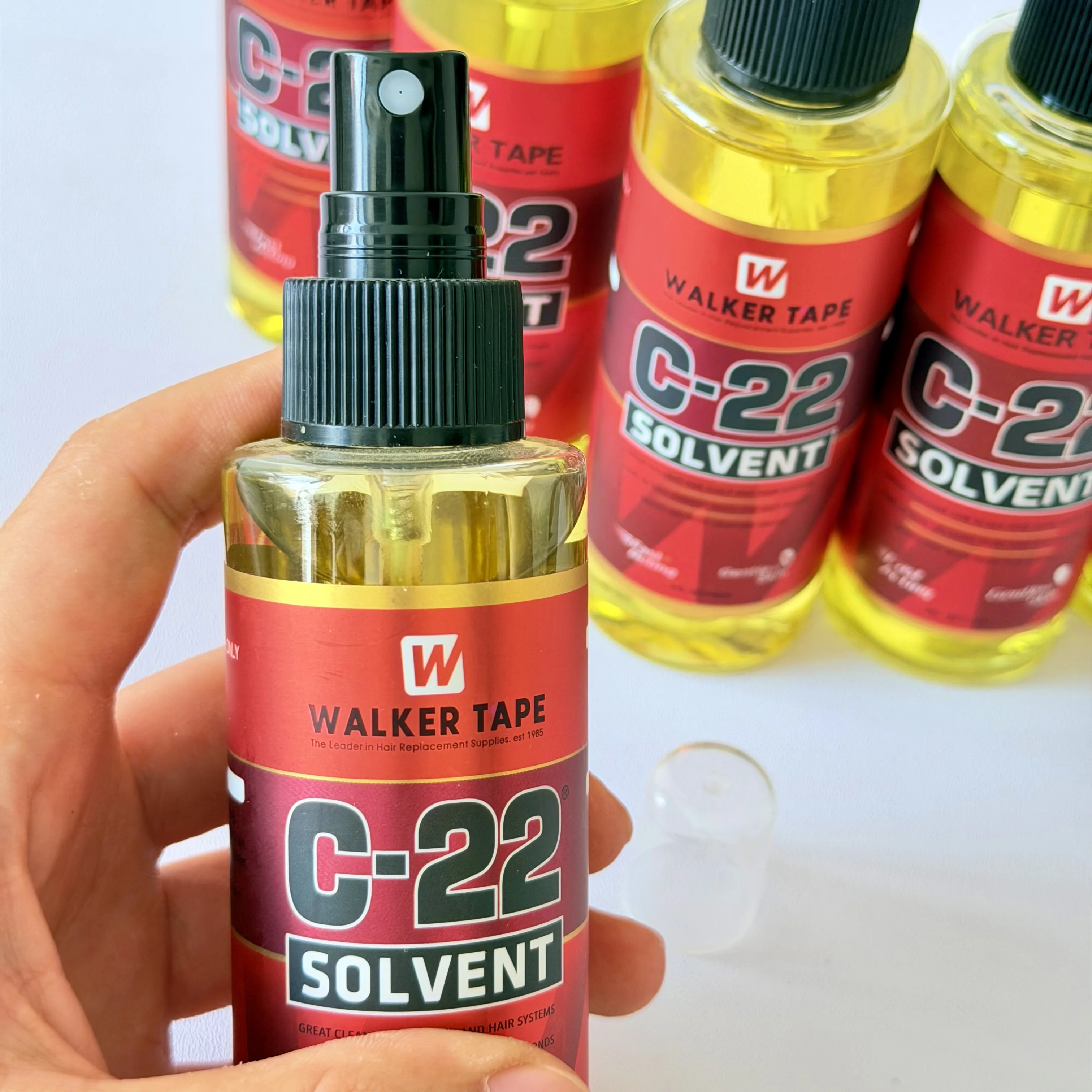 

C-22 Walker Tape Solvent Spray Remover for Lace Wigs Toupee Adhesive Removers Wig Glue Remover Hair Extension Remover for Tape