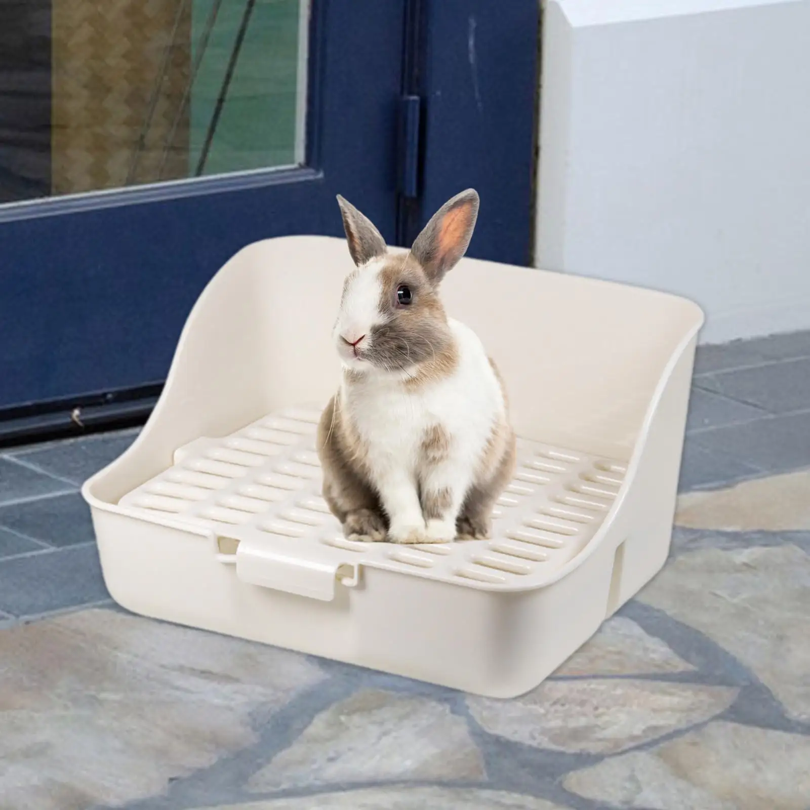 

Bunny Toilet Box Pet Bedding rabbit Litter Case Potty Corner for Squirrel Ferrets Hedgehog Small Animals Cleaning Supplies