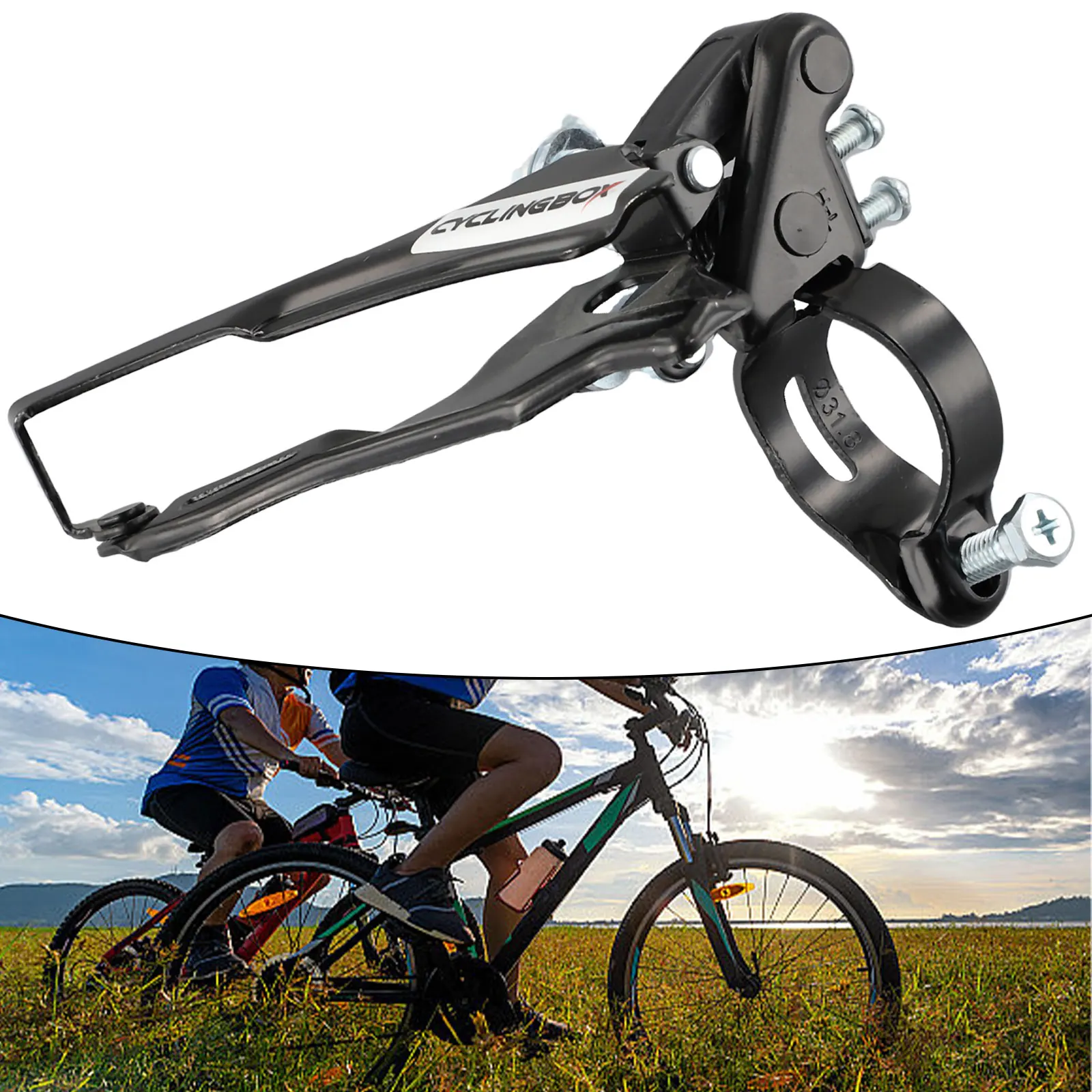 New MTB Bike Front Derailleur Mountain Bicycle Aluminum Alloy Derailleur Transmission Governor Bicycle Spare Parts