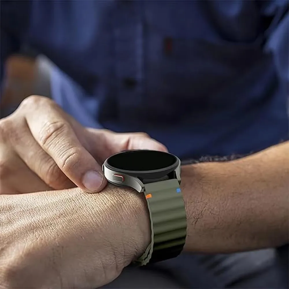 20 مللي متر 22 مللي متر استبدال الفرقة لساعة هواوي GT 5 برو 5 4 46 مللي متر GT 5 4 3 عداء براعم في نهاية المطاف الرياضة لينة سيليكون حزام سوار