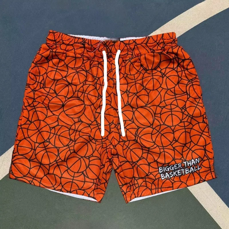 

2026 Summer Basketball Printed Universal Shorts Beach Pants Men's and Women's Outdoor Sports Casual Fashion Adults and Children