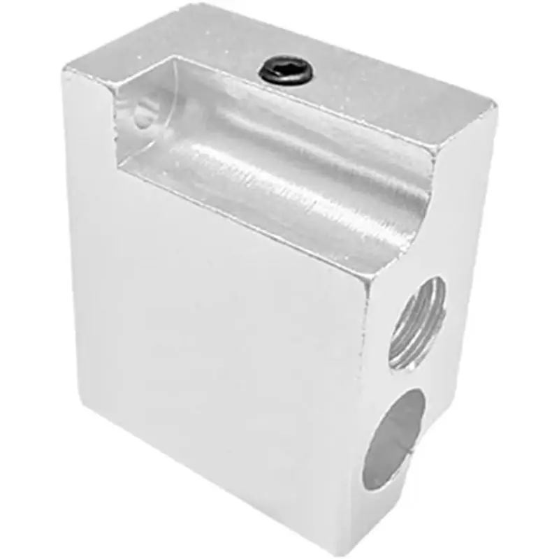 AEE8-4Pcs For Flsun V400 Hot End Part Heating Block Extruder Hotend Heater Block 3D Printer Accessories