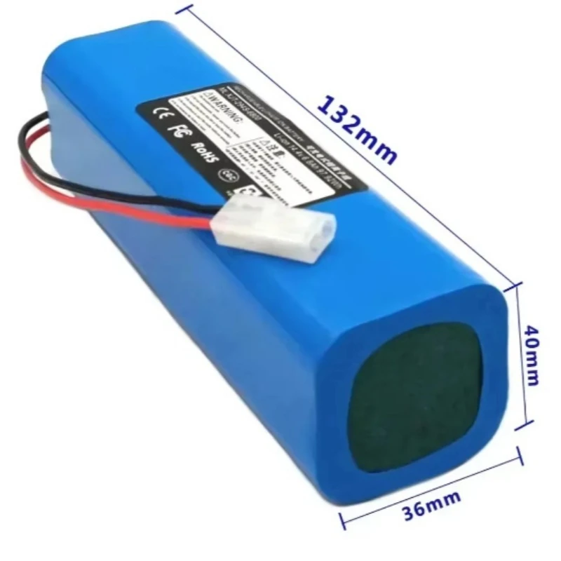 5200mAh-12800mAh INR18650 M26-4S2P Robot Battery for R0EMO SYB2 Endurance Vacuum Cleaner Bateria 14.4 V