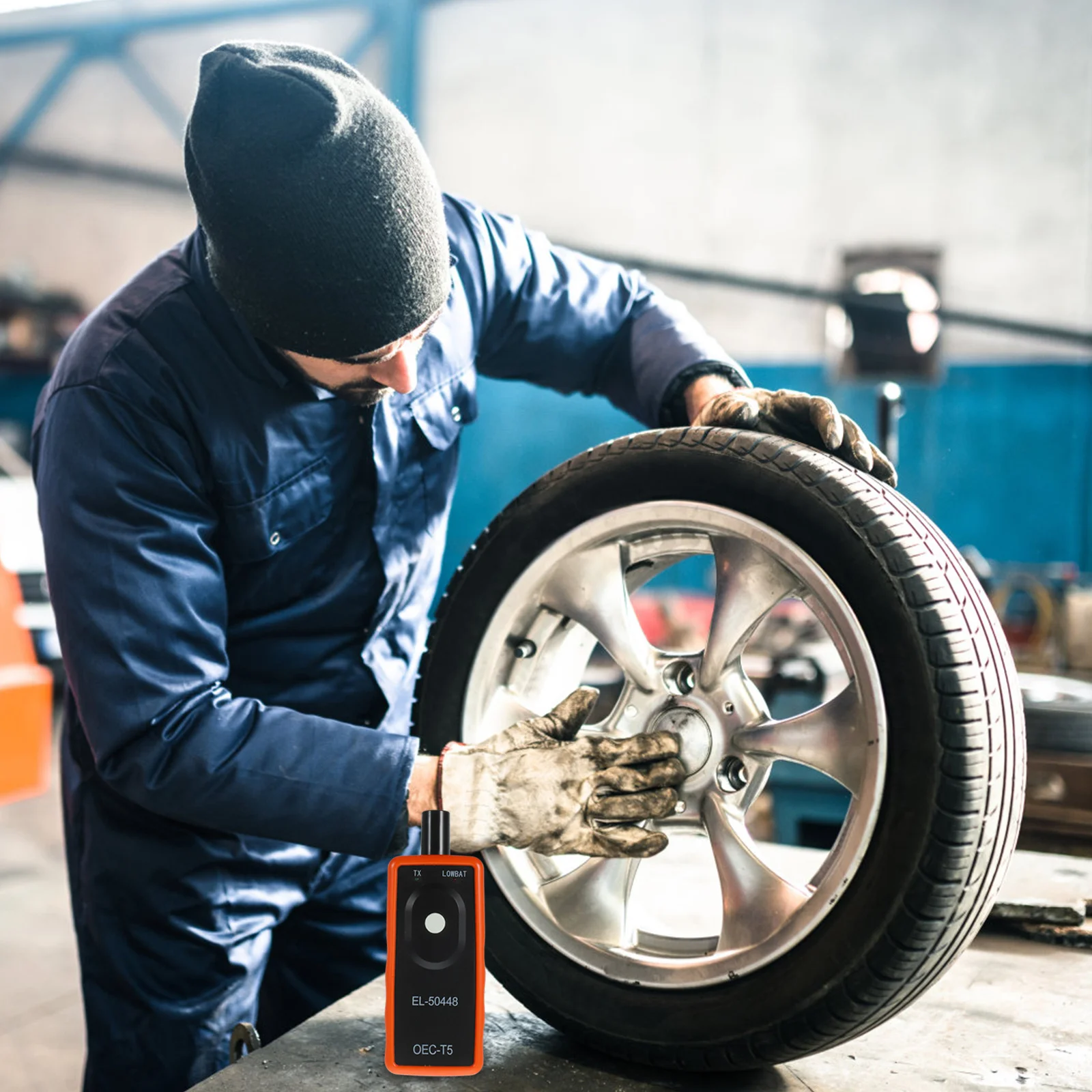 أداة إعادة ضبط مستشعر ضغط إطارات السيارة، جهاز تنشيط Tpms، مستشعر مراقبة ضغط الإطارات العالمي بدون #4