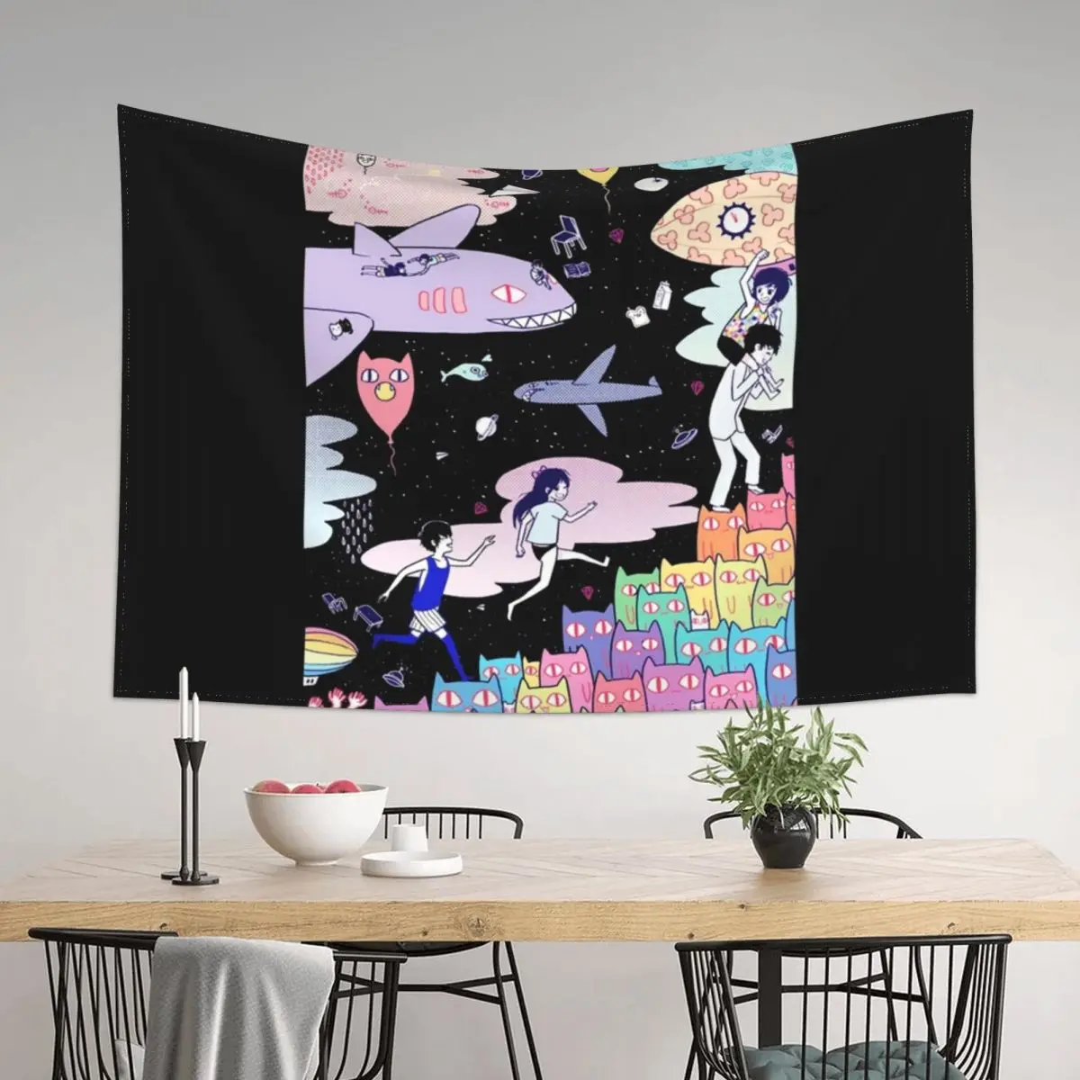 

omori Tshirt - omori fanart game sticker sticker poster Tapestry Christmas Decoration Kawaii Room Decor Tapestry