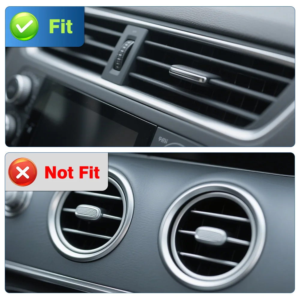 Rear Air Outlet Vent Assembly Replacement Car Rear AC Air Vent Outlet Grille for Ford Fusion Mondeo 2013 2014 2015 2016-2019