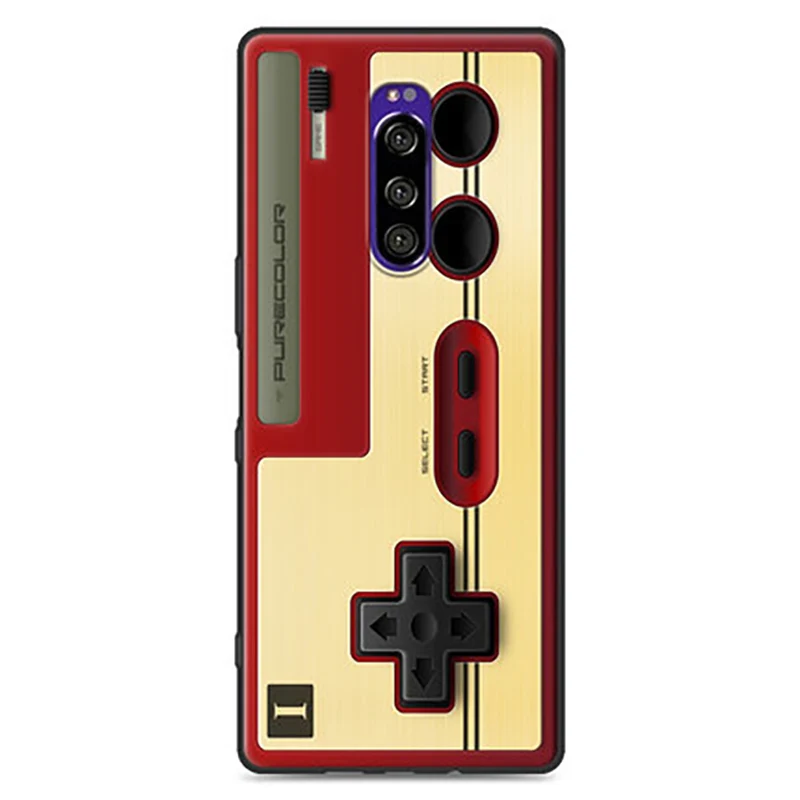 Silicone coque For Sony Xperia 1 case cover retro camera phone Painted soft TPU phone case For Sony Xperia 1 J8110 J8170 J9110