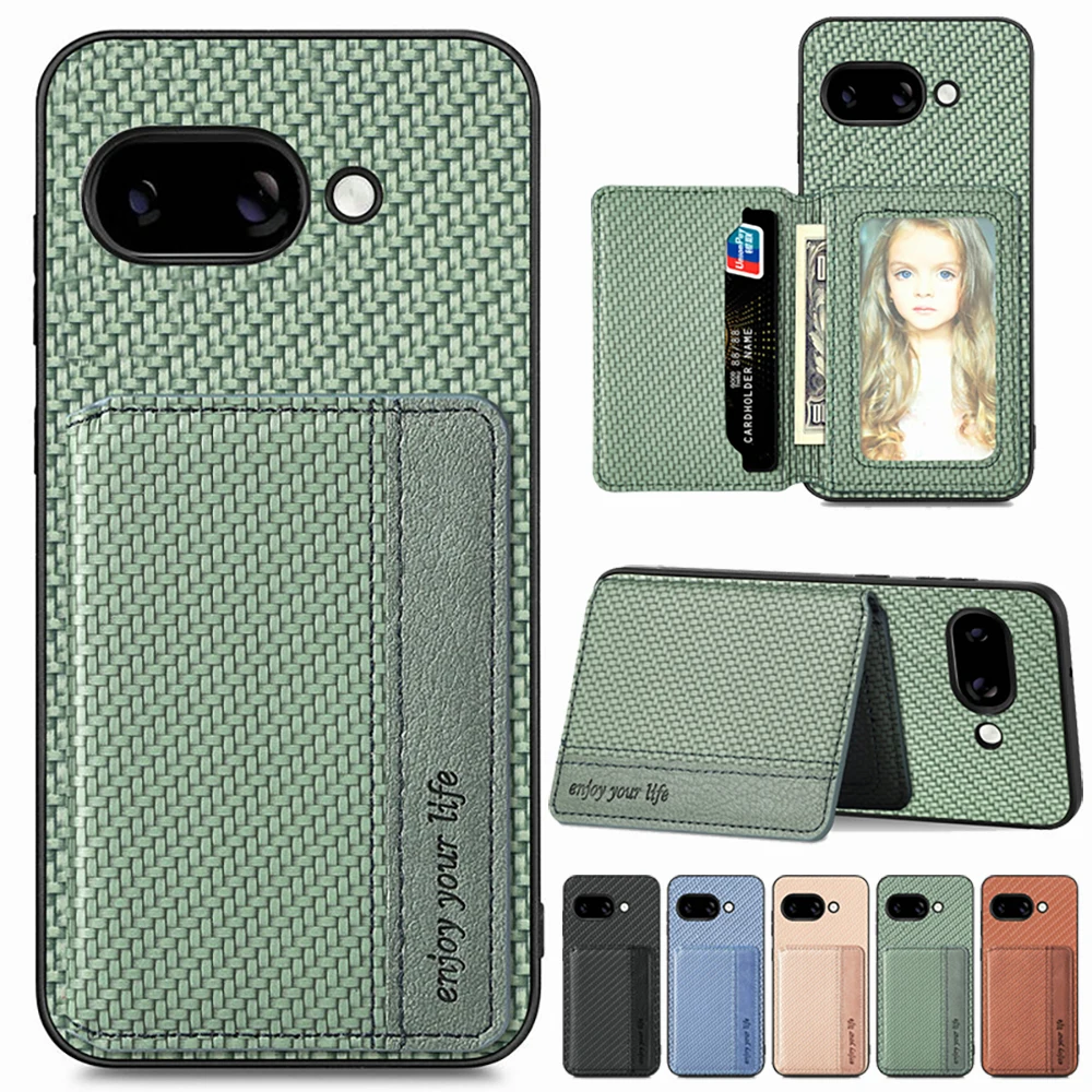 Étui arrière en cuir avec blocage RFID pour Google Pixel 10A 5G, Housse de luxe avec aimant pour Pixel 10A 10 A