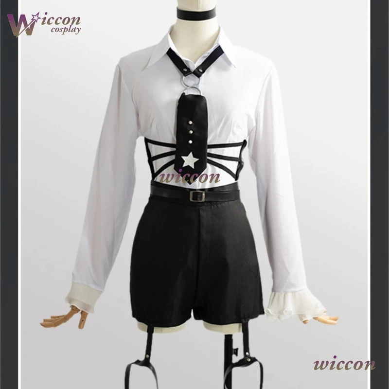 Shiina Yuika VTuber Cosplay Outfit Anime Live2D Streamer Game Style For Fans Long Sve Ladylike Sle Hand Waable Jirai Kei Party