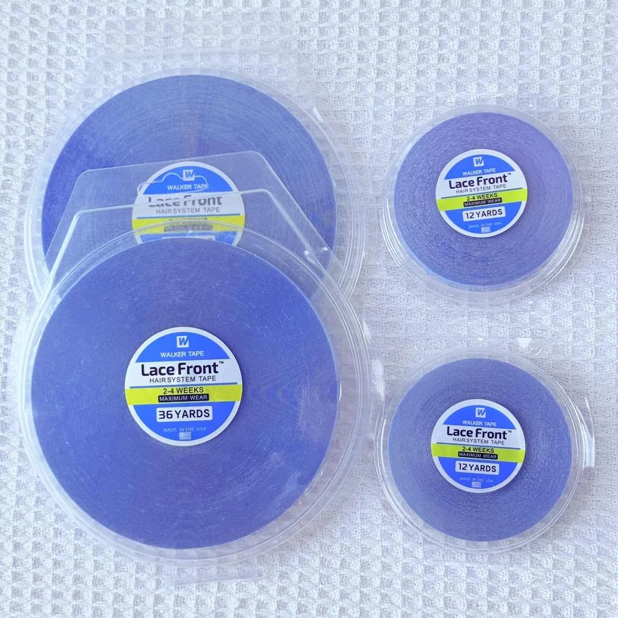 

Клейкая лента для парика спереди, 3/12/36 дюймов, двусторонняя лента Walker, супер фиксированная повязка на голову для кружевной застежки, аксессуары для парика