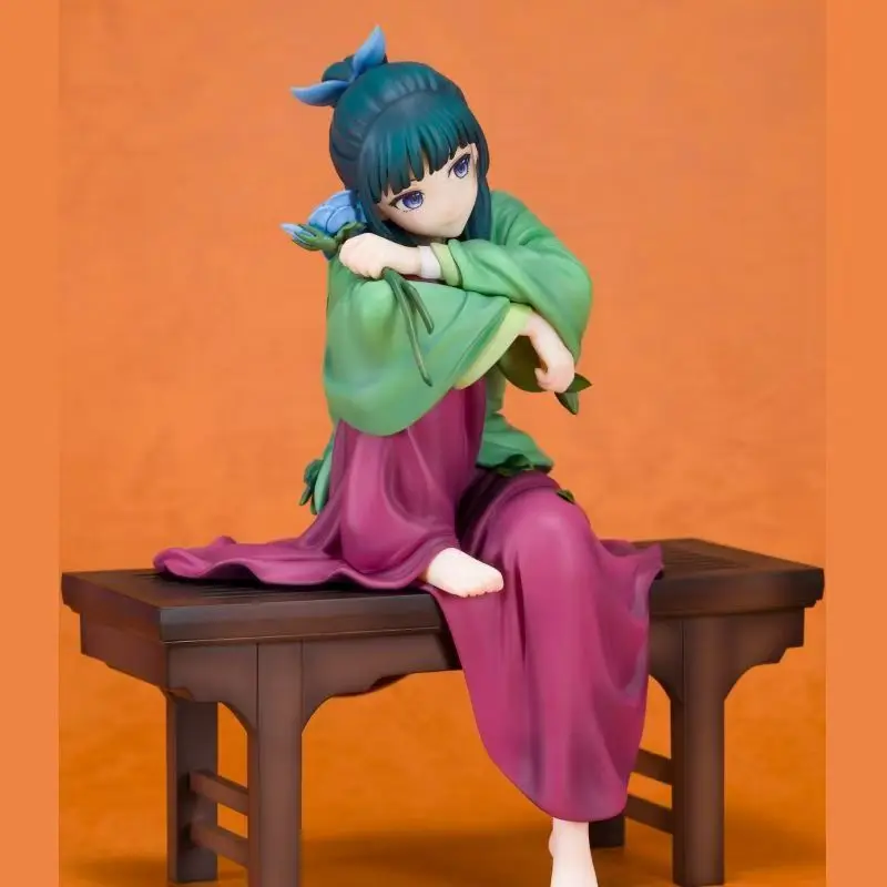 Zestaw figurek anime Apothecary Diaries - PVC MaoMao i urocza dziewczyna na stole Figurki kolekcjonerskie Zabawka na prezent na Boże Narodzenie