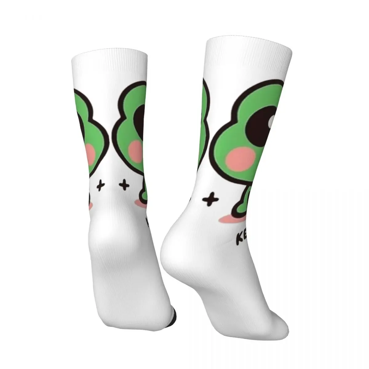 Medias Keroppi sanrio calcetines de moda personalizados calcetines antideslizantes de otoño calcetines suaves cálidos para monopatín para hombre