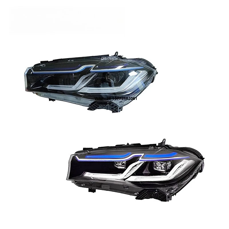 

1 Unit LED Headlights Car Accessories for Auto Lighting Systems 14-18 X5 Headlight Assembly Car Led Lights