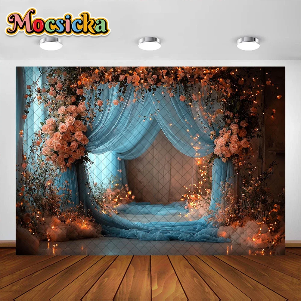 Mocsicka Photography Background Window Screen Room Decora Wedding Newborn Kid Pregnant Woman Portrait Photo Backdrop Studio Prop