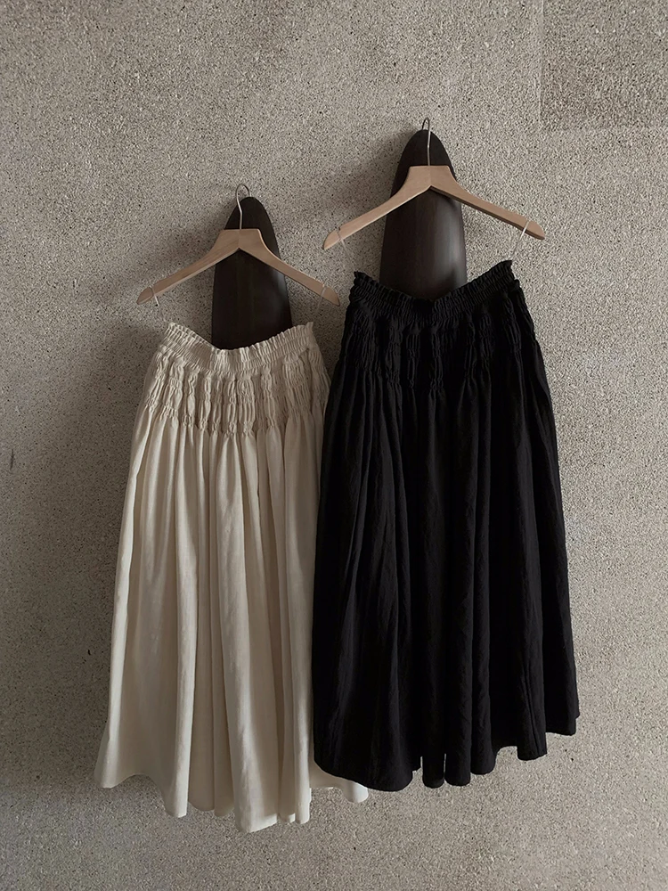 

Oxygen Day Recommended Product! Nearly Four Meters of Versatile f Skirt with Generous Flounce for All Seasons Casual Cotto...