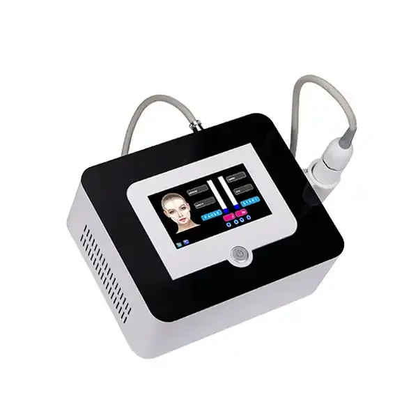 Portable Vmax Radar Machine 1.5mm 3.0mm 4.5mm 38000 Shots Cartridge Face Lifting Skin Tighten for Beauty Spa Home Use