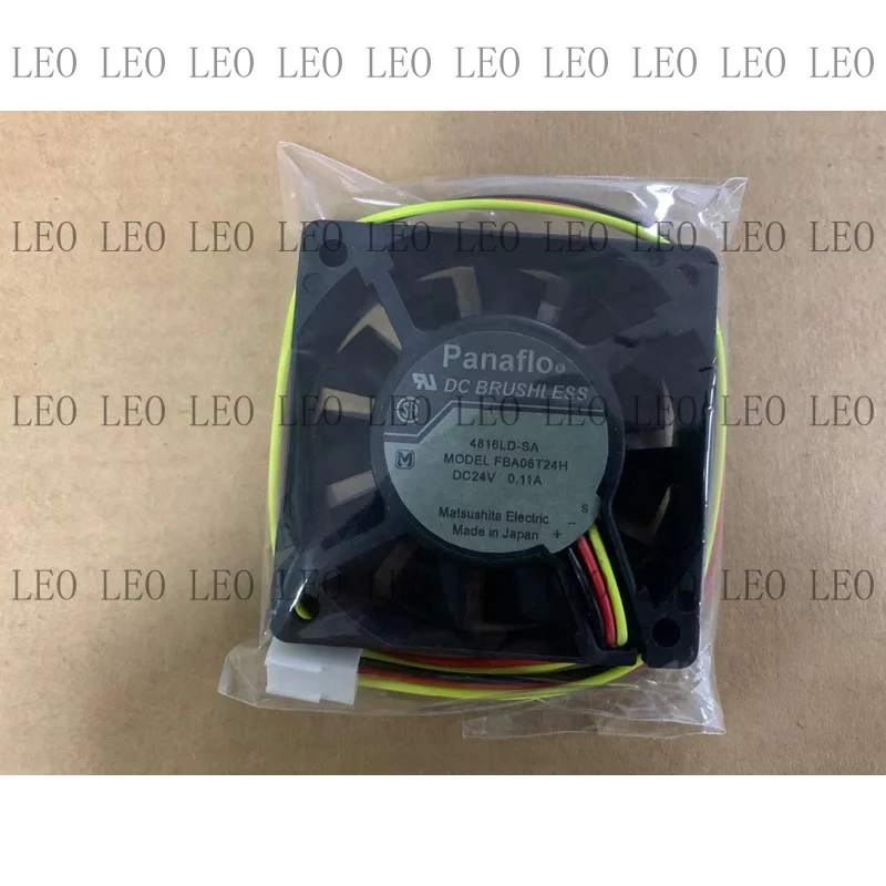 MY 1 PCS For Panaflo Fan FBA06T24H DC 24V 0.11A 60*60*15mm 3 Pin