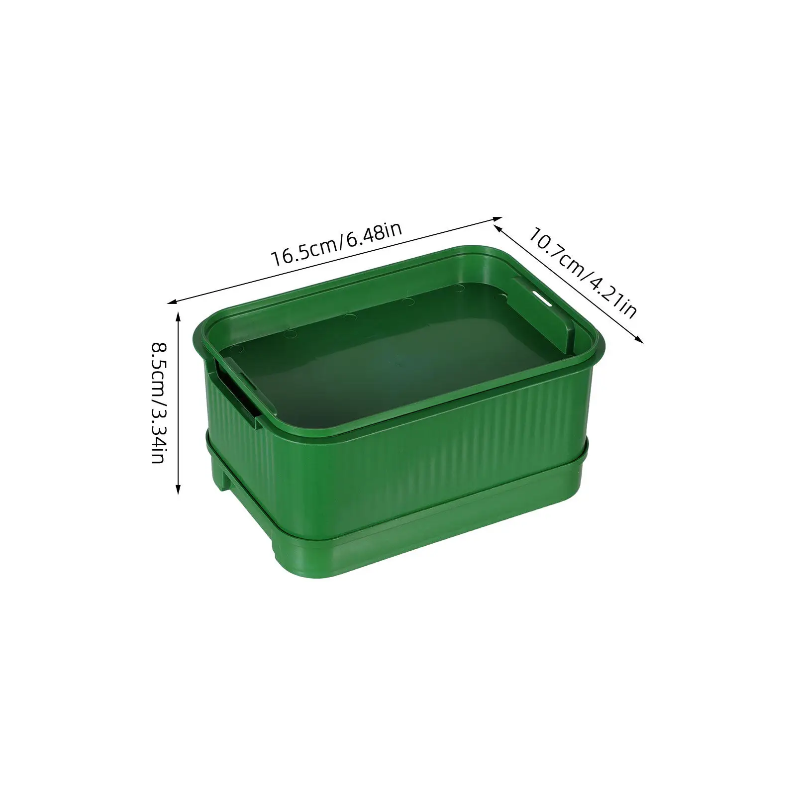Bean Seedling Sprouter Tray Sprout Growing Tray Safe Material Breathable Drainage for Seed Germination Plant Growth Plate
