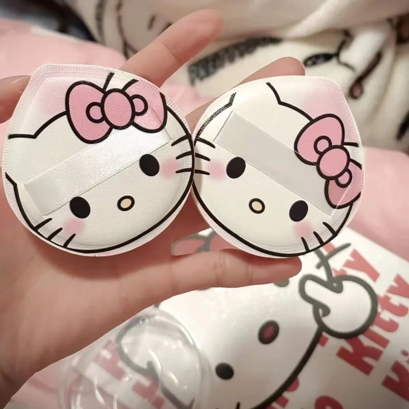 Hello Kitty Kawaii Cute Air Cushion Powder Puff Cotton Large Water Droplet Beauty Makeup Wet and Dry Anime Cartoon Style Student