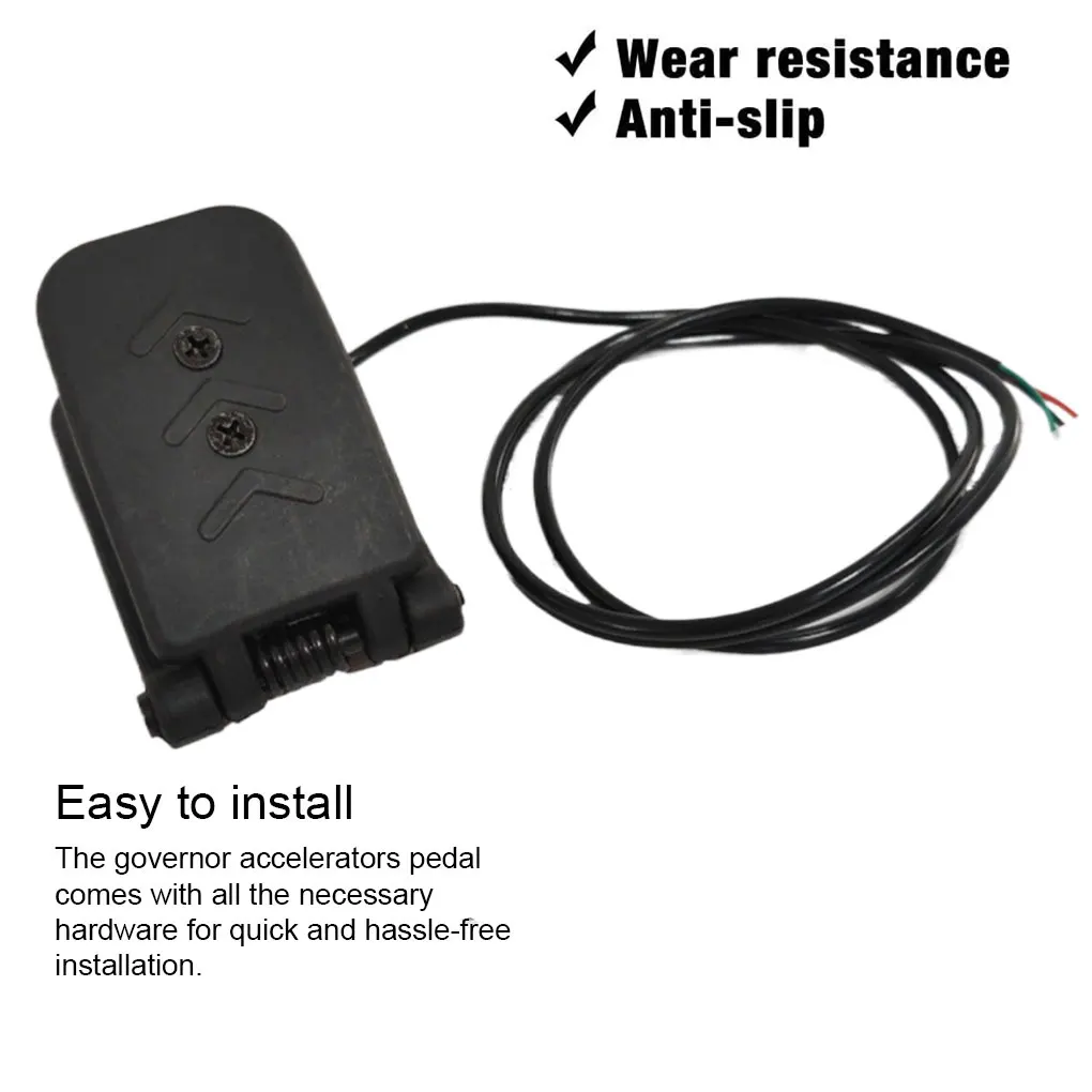 متغير السرعة دواسة دواسة كهربائية مفتاح سفلي للدراجة ثلاثية العجلات الكهربائية الكارتينج خنق دواسة الغاز ملحقات التحكم في السرعة