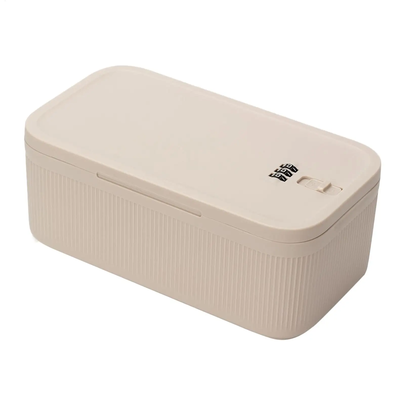 

Lockable Box Phone Container With Combination Code Small Portable Stackable Medication Box For Train Travel Camping Home Garage