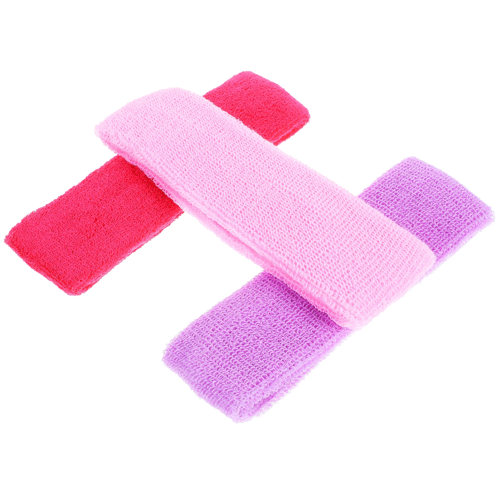 

6Pcs Running Headbands Breathable Athletic Sweatbands Lightweight Sports Yoga Workout Accessories Athletic Headband Women