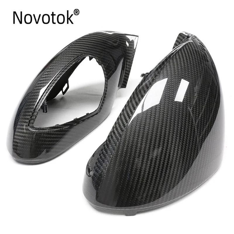 

2026 High quality real Dry carbon fiber replacement rearview mirror housing cover suitable for Porsche 911 991.2 GT2 GT3