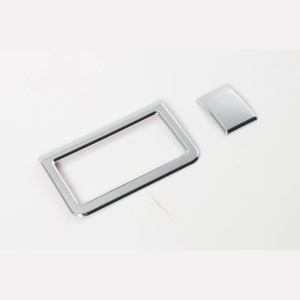 Cubierta Decorativa para Panel de Control Climático, Accesorios para Automóviles, Fibra de Carbono/Negro para Durango 2014 2015 2016 2017 2018 2019 2020