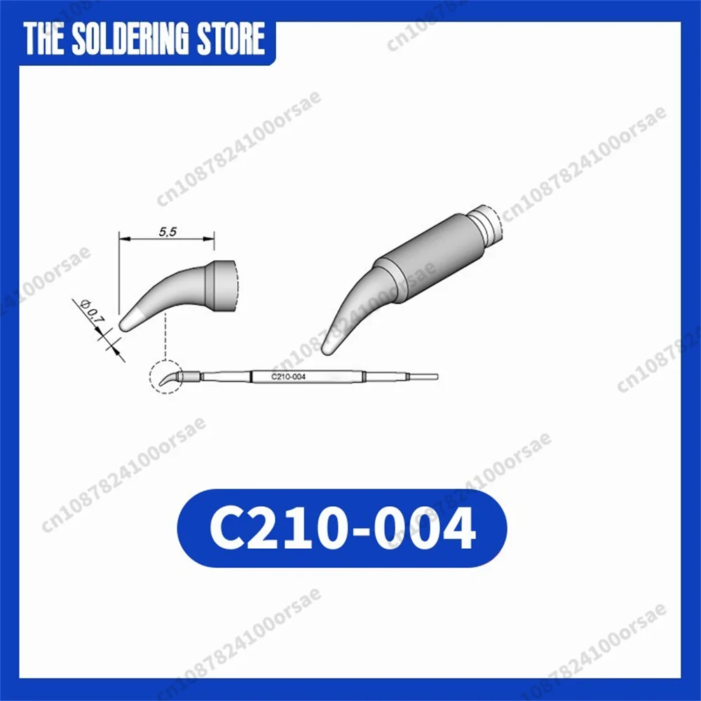 

C210 004 Cartridge for JBC SUGON AIFEN T210/T26 Soldering Handle, жало C210 Tip Replacement Accessory Tool