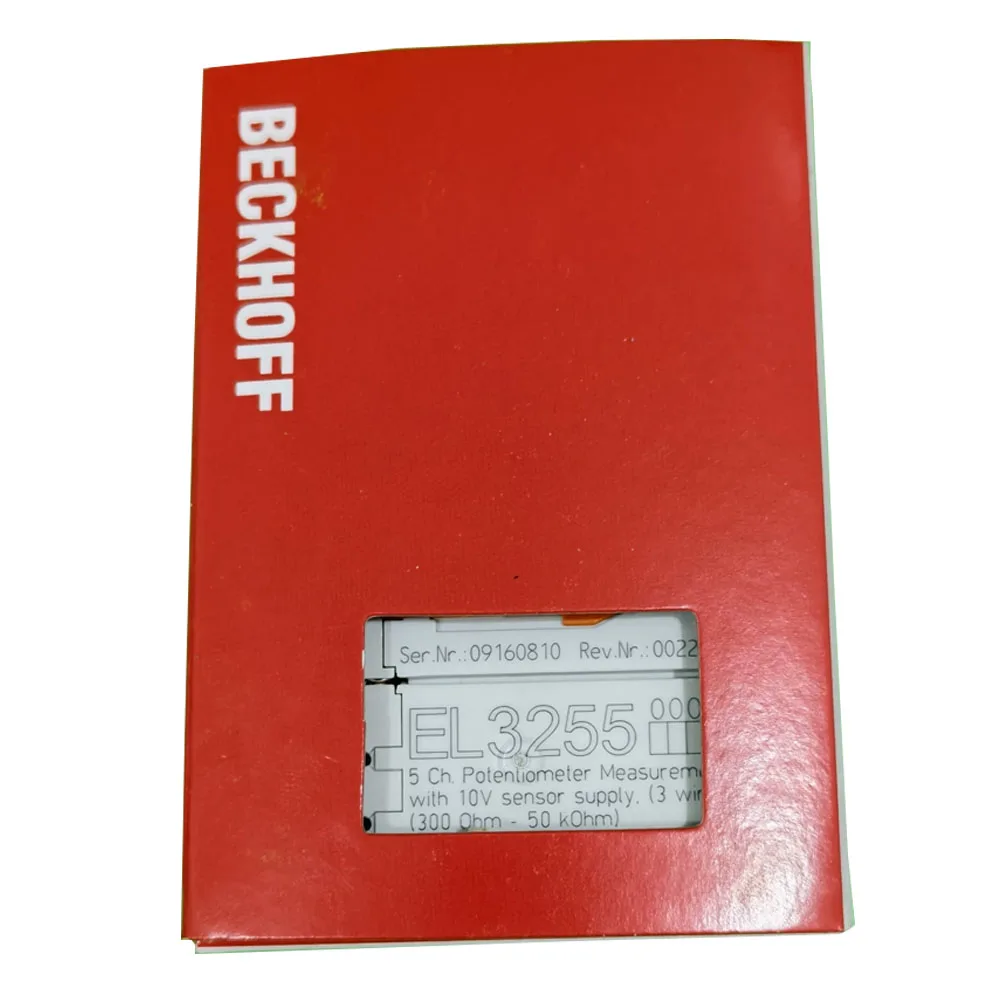 Brand new Beckhoff EL3255 EtherCAT Terminal 2-Channel RTD Temperature Input Module PT100/PT1000