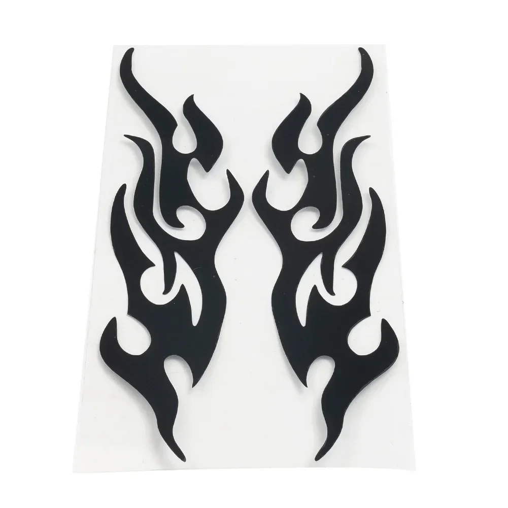 Fire Flame Pattern Vinyl Decal Sticker Motorcycle Car Bike Body Wall DIY Vinyl Decal Sticker Waterproof SelfAdhesive Stickers