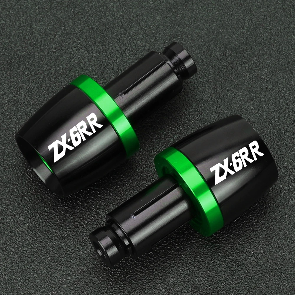 

For Kawasaki ZX6RR ZX-6RR 2000-2006 2001 2002 2003 2004 2005 Motorcycle Accessories Handlebar Grips Ends Handle Bar Cap End Plug