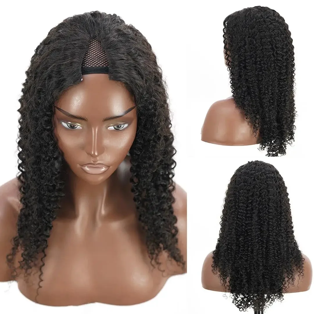 kinky-curly-v-part-wig-human-hair-no-leave-out-thin-part-brazilian-hair-wigs-for-women-250-density-afro-curly-v-u-part-wig-100