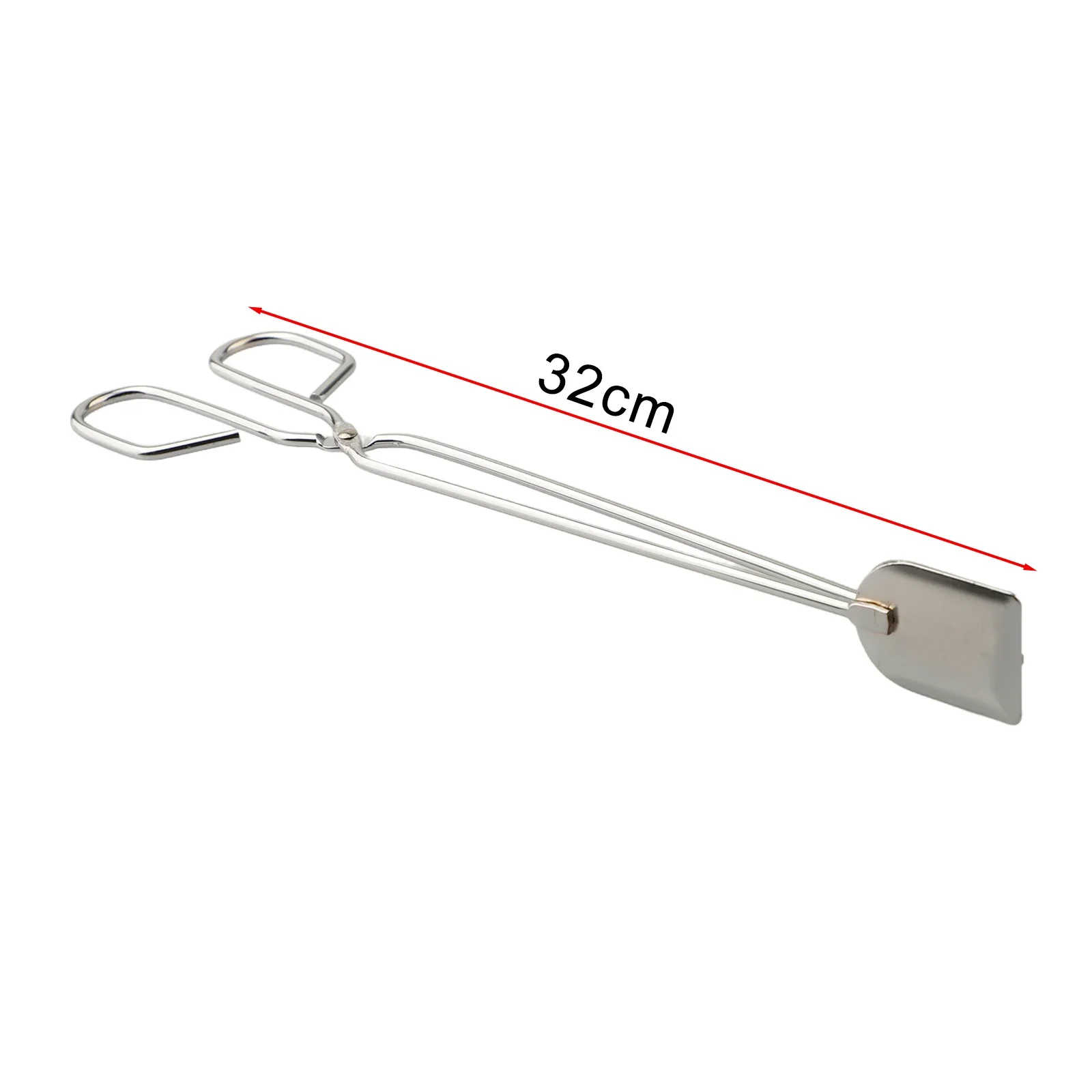 Stainless Steel Barbecue Coal Tongs Garbage Tongs Stainless Steel Firm Grip Hard To Reach Objects Specifications