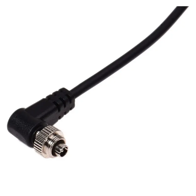 Efficient 3Pcs 2.5Mm To Male PC Flash Sync Cable Screw Lock For Trigger Studio Light