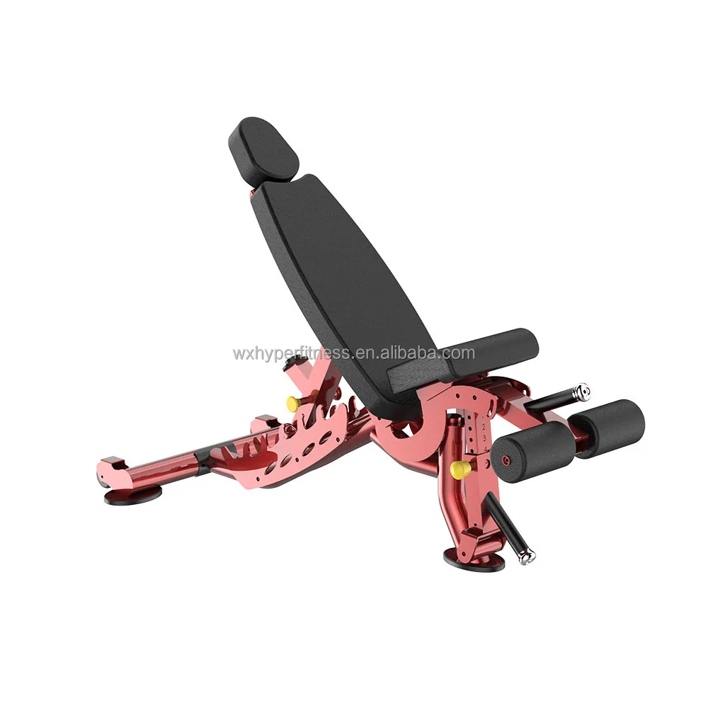 

Factory Sales Adjustable Fitness Bench Commercial Use Gym Equipment Foldable Design Hot in China