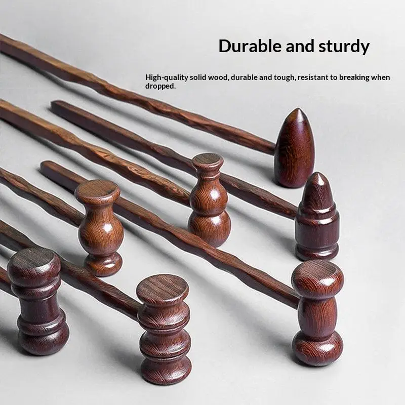 Massage Hammer Wooden Knock Back Meridian Back Neck Chicken Wing Wood Massager Health Hammer Tool