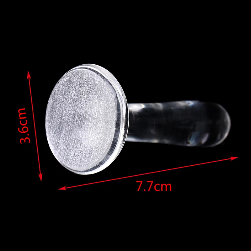 New Style Transparent Grinding Pestle Mineral Pigment Muller For Tempra Chinese Painting Thang-ga Pestle