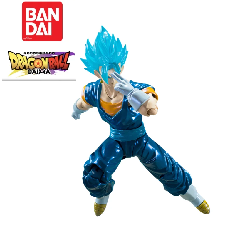 En Stock Original Bandai S.h.figuarts Dragon Ball caja Original 100% genuino Vegetto Super Saiyan Anime mercancía figura de acción