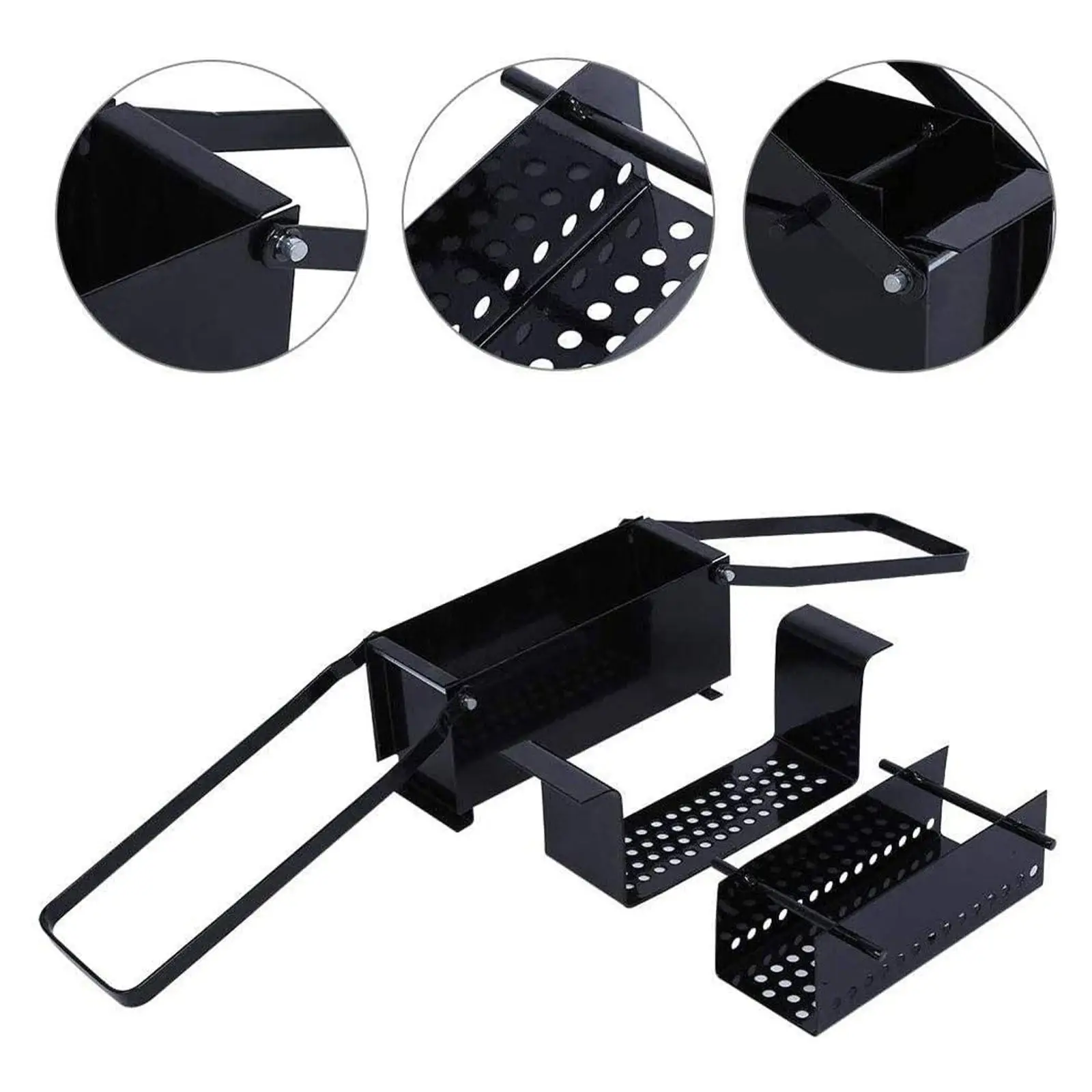 Manual Iron Paper Log Press Machine DIY Recycle Newspaper into Fire Logs for Stove Fireplace