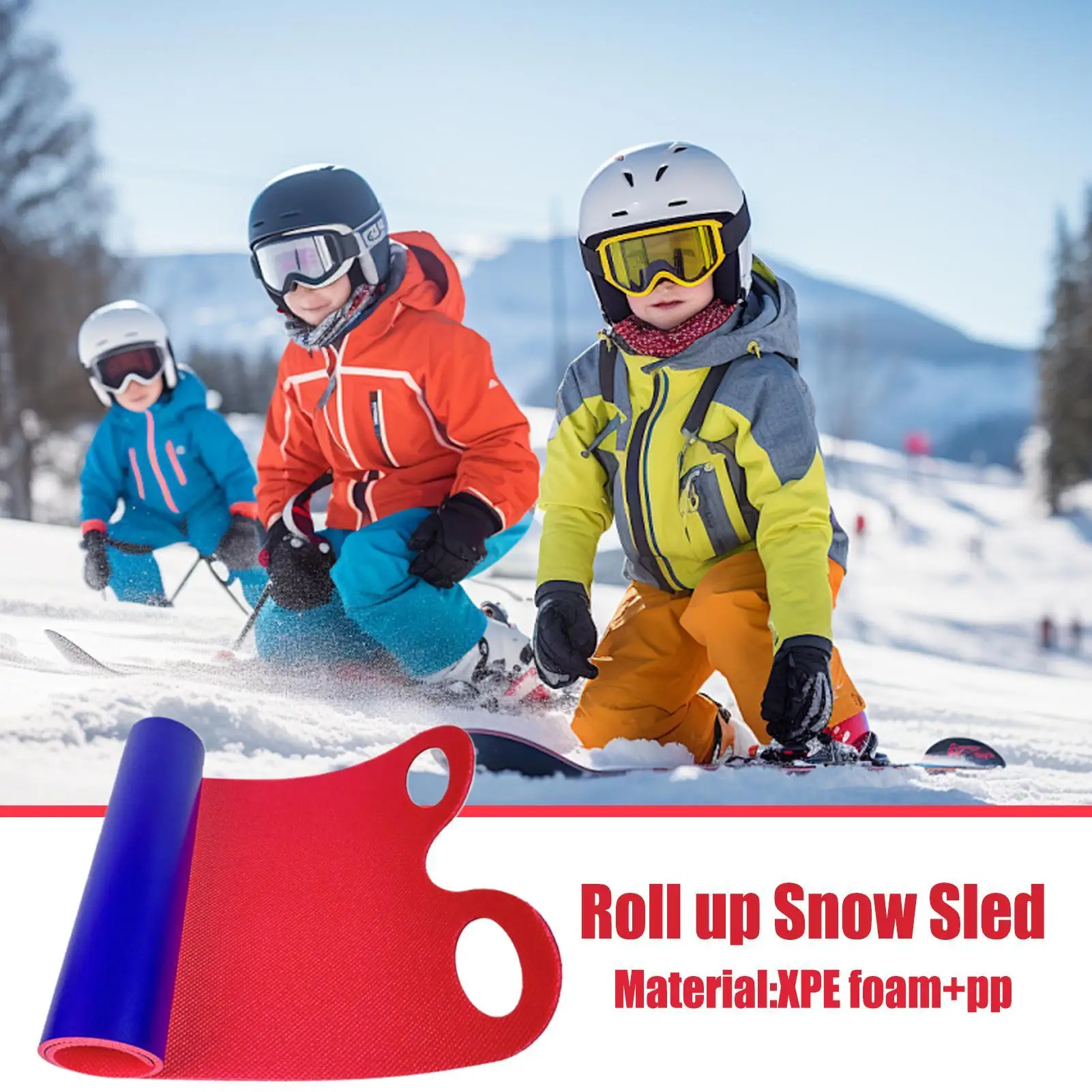 

Sleds For Sand Flexible Winter Sled Outdoor Soft Sliding Equipment For Sandboarding Grass Yard Winter Sports Activities