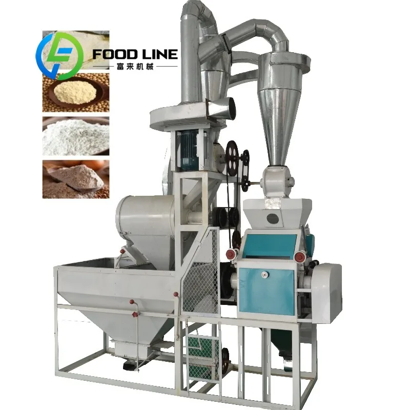 Maize Corn Milling Machine Wholesale Price Automatic 220V Electric Grain Flour Mill for Farm Middle East Quality Supplier