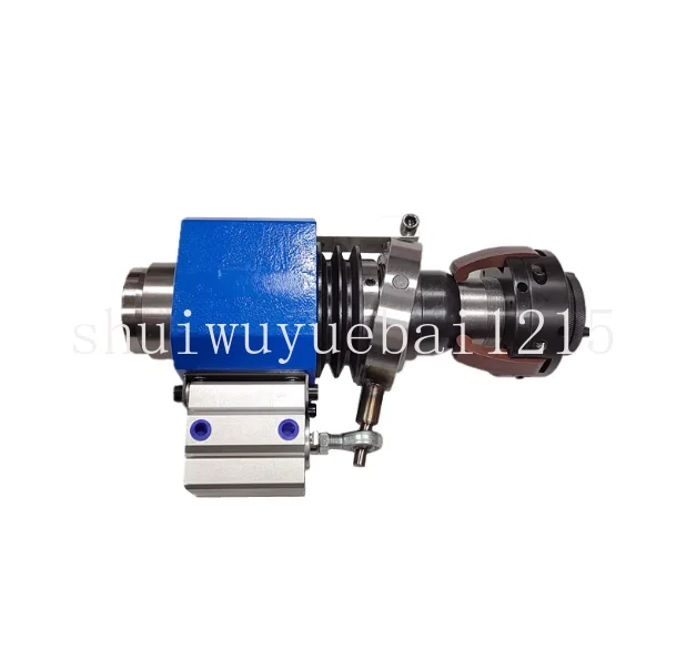 640 Small Bedside Box Assembly, Indexing Head, Synchronous Pulley, Spindle Rotation, Pneumatic Clip Seat