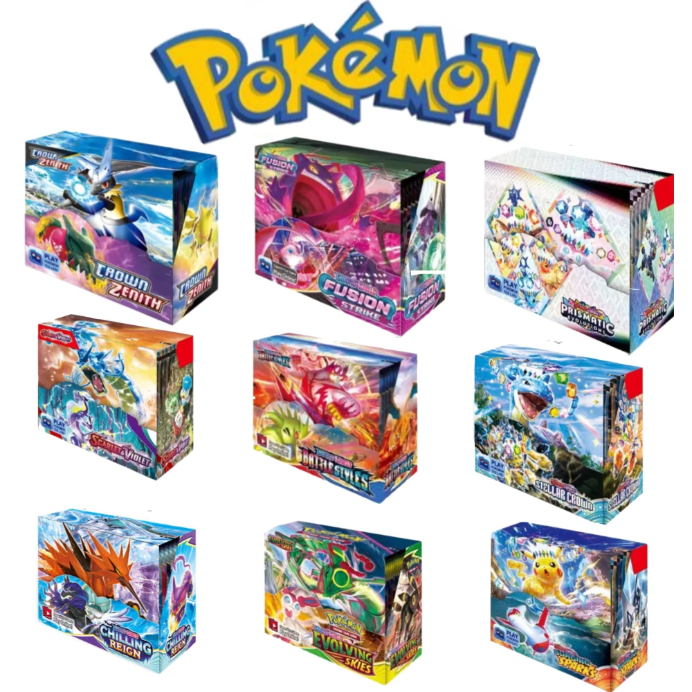 Lot de 360 cartes Pokémon TCG Scarlet & Violet Prismatic Evolutions 151 Prism, boîte de 36 boosters, cartes à collectionner