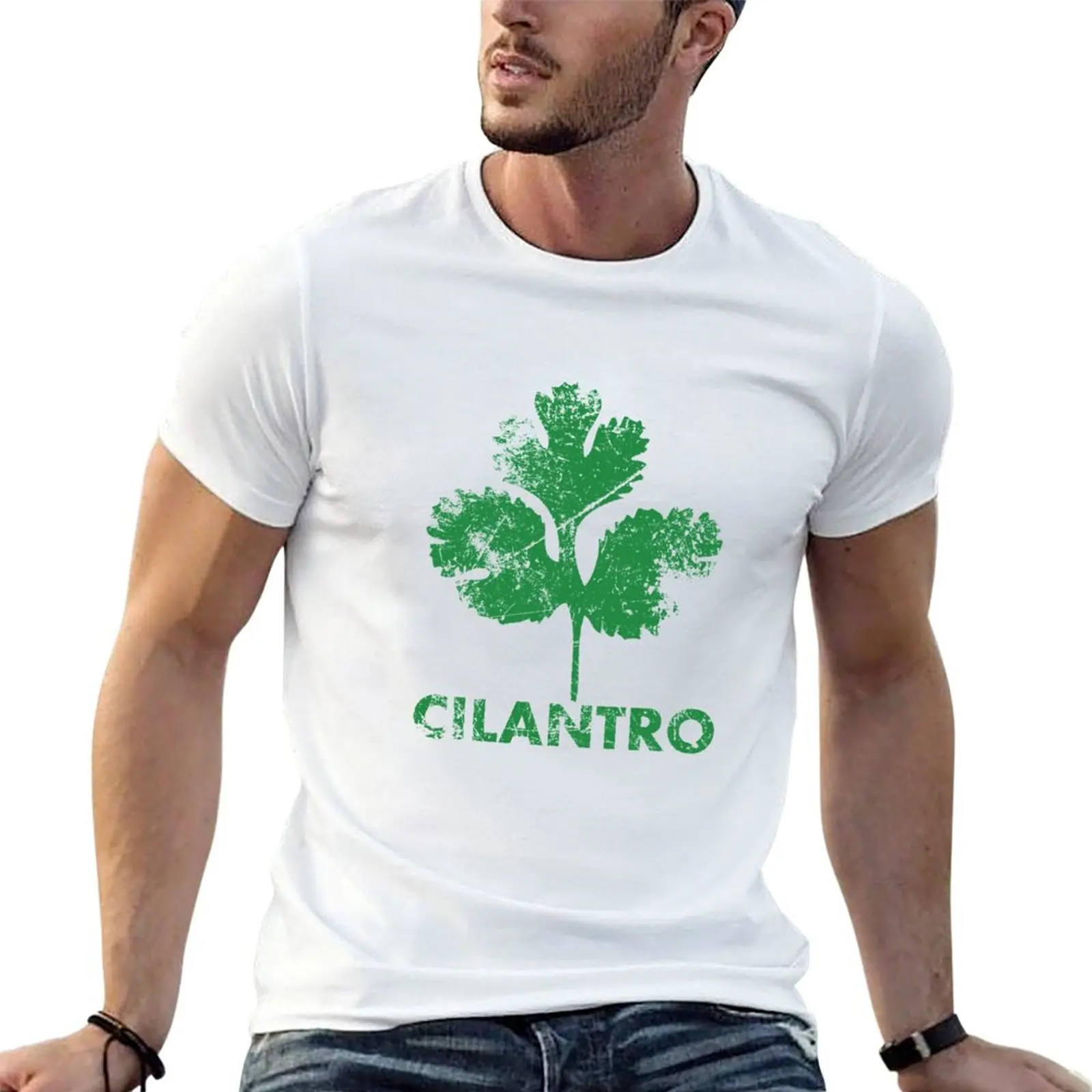 Cilantro T-Shirt Sports Basic Short Sleeve T-Shirt